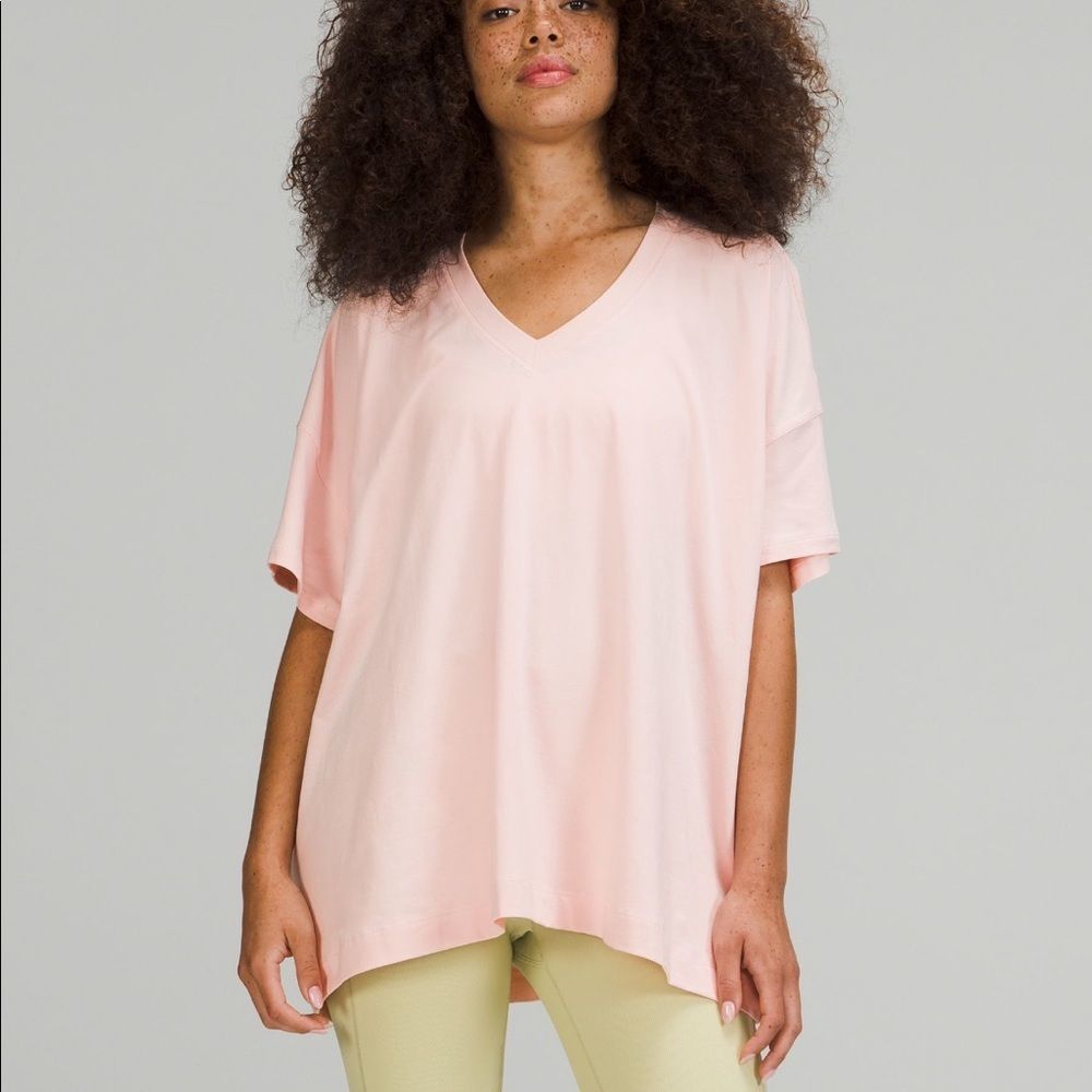 Lululemon Side Tie V-neck T-Shirt sz 10 BNWT